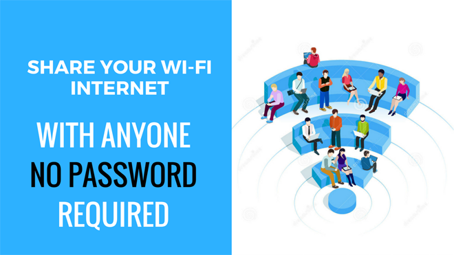 Share Your WiFi Internet With Anyone
