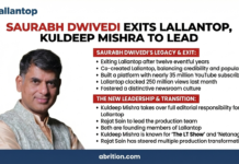 Saurabh Dwivedi exits Lallantop; Founding team takes the reins Saurabh Dwivedi exits Lallantop; Founding team takes the reins